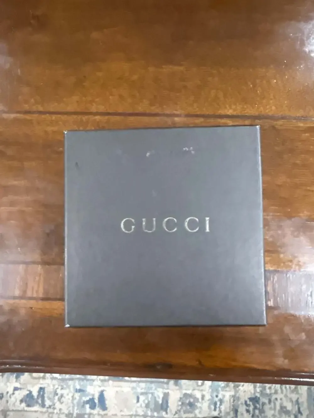 Gucci Vintage Black Leather Web Stripe French Purse Wallet with Studded Strap - Picture 11 of 11